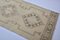 Long Handmade Khaki Wool Corridor Runner Rug 8