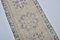 Modern Rustic Hand-Knotted Faded Hallway Runner 4