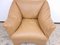 Brown Leather Tentazione Armchairs by Mario Bellini for Cassina, Set of 3 12