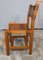 Vintage Stühle aus Ulmenholz & Leder von Maison Regain, 1970, 4er Set 17