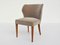 Stühle aus Hellem Taubengrauem Samt von Osvaldo Borsani für Atelier Borsani Varedo, Italien, 1950er, 5 . Set 2