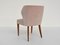 Chair Upholstered in Light Pink Velvet by Osvaldo Borsani for Atelier Borsani Varedo, Italy, 1950s, Set of 2 4