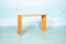 Handmade Side Table in Spruce attributed to Ate Van Apeldoorn for Houtwerk Hattem, the Netherlands, 1970s 1