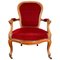 Louis XV Style Cabriolet Armchair, 1850s, Image 1