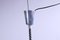 Lámpara colgante alemana de opalina con cable de armónica era espacial, años 60, Imagen 3
