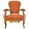 Mid-Century Louis XV Cabriolet Armchair, 1850s, Image 1