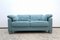 Blue Leather Model DS 17 # 2 Sofa from de Sede, Image 8