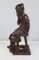 A. Massoulle, Jeune fille assise, Ende 1800, Bronze 4