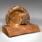 Vintage African Ammonite Opalized Fossil Display, Specimen, 1970s, Set of 2 2