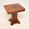 Art Deco Walnut Occasional Side Table, 1920s, Image 4