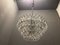 Large Cut Crystal Chandelier, 1970s 8