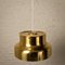 Brass Bumling Pendant Light by Anders Pehrson for Ateljé Lyktan, Sweden, 1960s 7