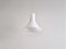 White Mini P&T Pendant Lamps by Michael Bang for Holmegaard, Denmark, 1970s, Set of 2, Image 1
