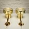 Brass Bumling Wall Lights by Anders Pehrson for Ateljé Lyktan, Sweden, 1970s, Set of 2 1