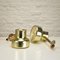 Brass Bumling Wall Lights by Anders Pehrson for Ateljé Lyktan, Sweden, 1970s, Set of 2 5