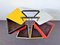 Mehrfarbiger Nähkastenständer aus Holz & Metall von Joos Teders für Metalux, Niederlande, 1950er 4