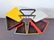 Multicolored Wood & Metal Sewing Box Stand by Joos Teders for Metalux, the Netherlands, 1950s 4