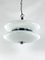 Large Mid-Century Chandelier in Murano White Glass by Vistosi, 1970s, Image 9