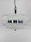Large Mid-Century Chandelier in Murano White Glass by Vistosi, 1970s, Image 7