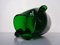 Italian Green Glass Decanter & Tumbler, 1960s, Set of 7 18