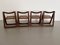 Trieste Chairs in Vienna Braid by Jacober & Daniello for Bazzani, 1960s, Set of 4 6