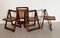 Trieste Chairs in Vienna Braid by Jacober & Daniello for Bazzani, 1960s, Set of 4 11
