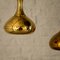 Swedish Brass Pendants by Hans-Agne Jakobsson for Markaryd, 1950s, Set of 2 6
