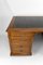 Großer antiker doppelseitiger Partner Schreibtisch, 1880 9