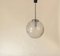 Mid-Century Ceiling Lamp in Glass and Chrome by Hoffmeister Leuchten, 1960s, Image 3