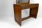 French Art Deco Dressing Table in Carved Walnut, 1930 14