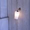 White Glass Wall Lamp by One Foot Taller 10