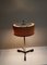Lámpara de mesa vintage de hierro negro, años 60, Imagen 6