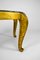 Mesa auxiliar Art Déco dorada con tablero de mármol de Maison Jansen, años 40, Imagen 13