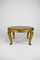 Art Deco Gilded Side Table with Marble Top from Maison Jansen, 1940s, Image 5