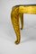 Mesa auxiliar Art Déco dorada con tablero de mármol de Maison Jansen, años 40, Imagen 17