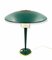 French Modern Petrol Green Table Lamp, 1960s, Image 13