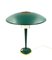 French Modern Petrol Green Table Lamp, 1960s 18