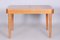 Mid-Century Ash Dining Table in Revived Polish attributed to Uluv, Czechia, 1950s 11