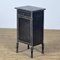 Iron Nightstand with Marble Top & Brass Details, 1900s 3