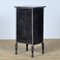 Iron Nightstand with Marble Top & Brass Details, 1900s 10