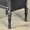 Iron Nightstand with Marble Top & Brass Details, 1900s 6