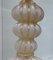 Lámpara de mesa italiana de cristal de Murano de Barovier, años 30, Imagen 9