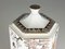 White Ceramic Deco Box with Japanise Decoration by Guido Andloviz for Lavenia, 1930s 4