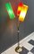 Floor Lamp 3-Colorful Ribon Shades, 1950s 10