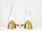 Mid-Century Murano Glass & Brass Sconces from Seguso, 1940s, Set of 2 6