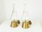 Mid-Century Murano Glass & Brass Sconces from Seguso, 1940s, Set of 2 9