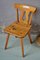 Folk Chairs in Wood, Set of 5 11