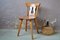 Folk Chairs in Wood, Set of 5 5