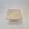 Italian Coffee Table in Travertine, 1980s 9