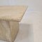 Italian Coffee Table in Travertine, 1980s 12